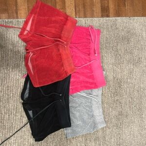 Bundle of 4 Hard Tail junior size LARGE shorts PREOWNED